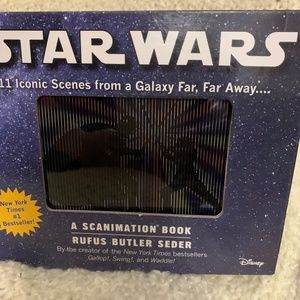 Star Wars scanimation book.